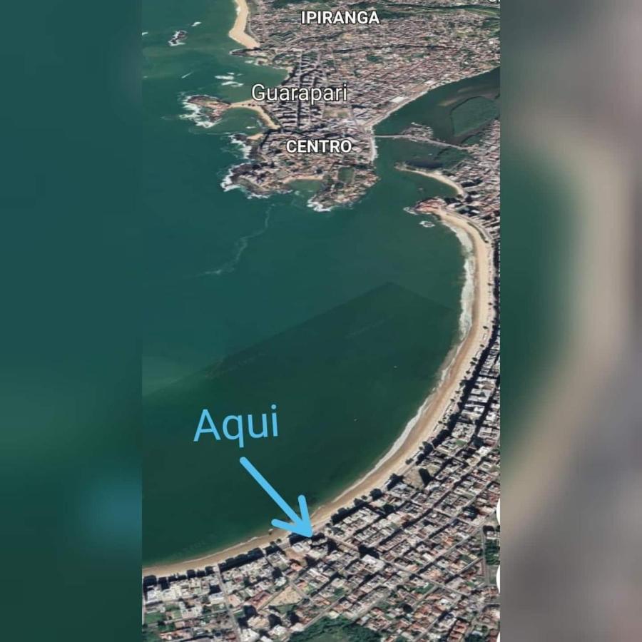 Apt Encantador Praia Do Morro 20 Metros Da Praia. Leilighet Guarapari Eksteriør bilde