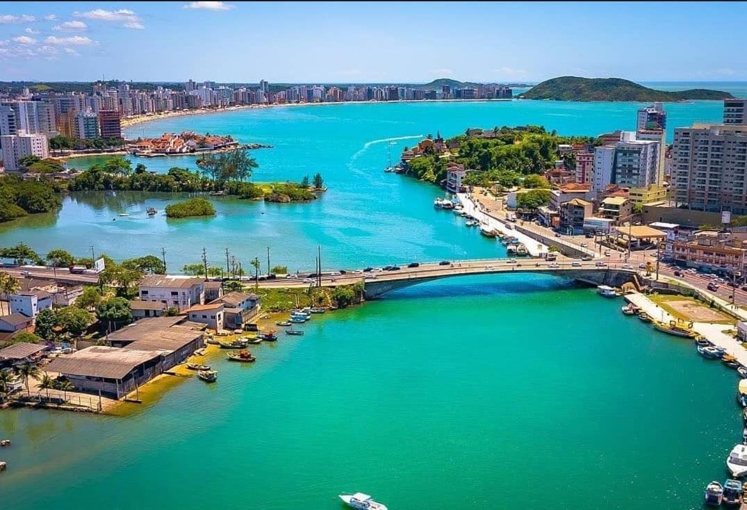 Apt Encantador Praia Do Morro 20 Metros Da Praia. Leilighet Guarapari Eksteriør bilde