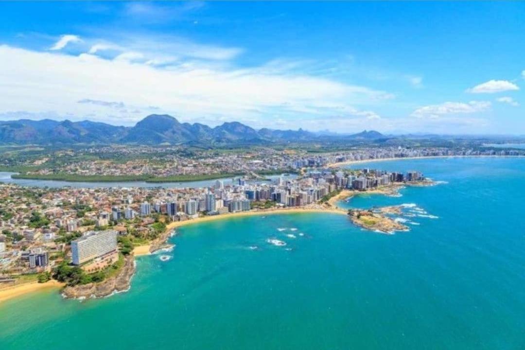 Apt Encantador Praia Do Morro 20 Metros Da Praia. Leilighet Guarapari Eksteriør bilde