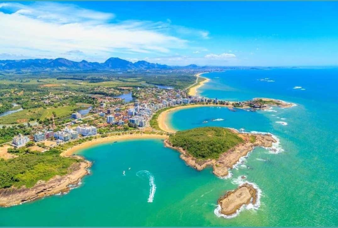 Apt Encantador Praia Do Morro 20 Metros Da Praia. Leilighet Guarapari Eksteriør bilde